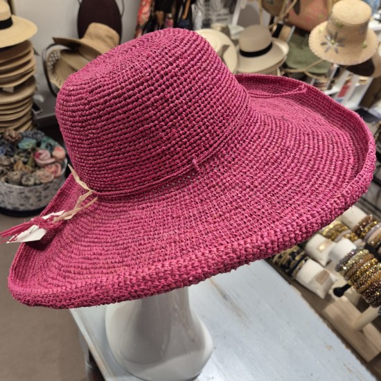 Raffia Hat "Magnolia" by Sans Arcidet