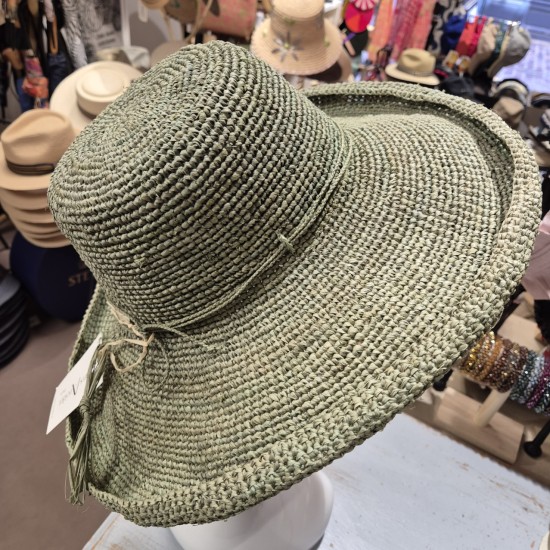 Raffia Hat "Magnolia" by Sans Arcidet