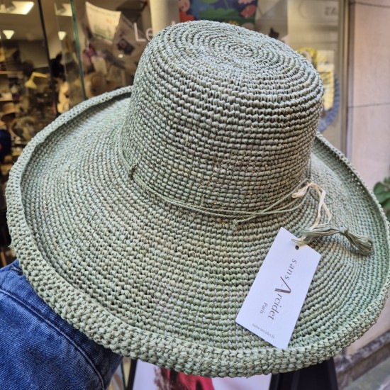 Raffia Hat "Magnolia" by Sans Arcidet