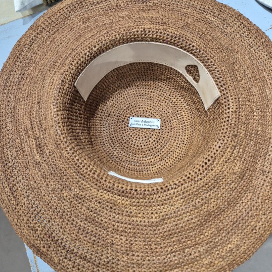 Raffia Hat "Magnolia" by Sans Arcidet