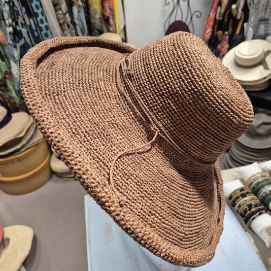 Raffia Hat "Magnolia" by Sans Arcidet