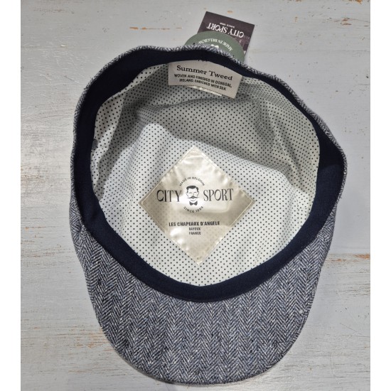 Casquette Donegal en soie City Sport