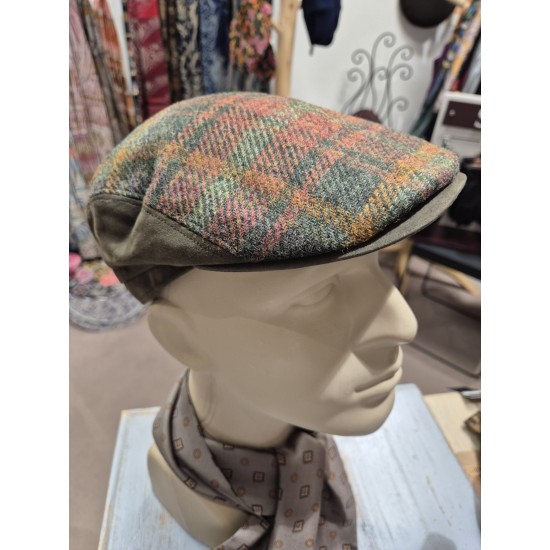 Casquette Suede et Tartan...