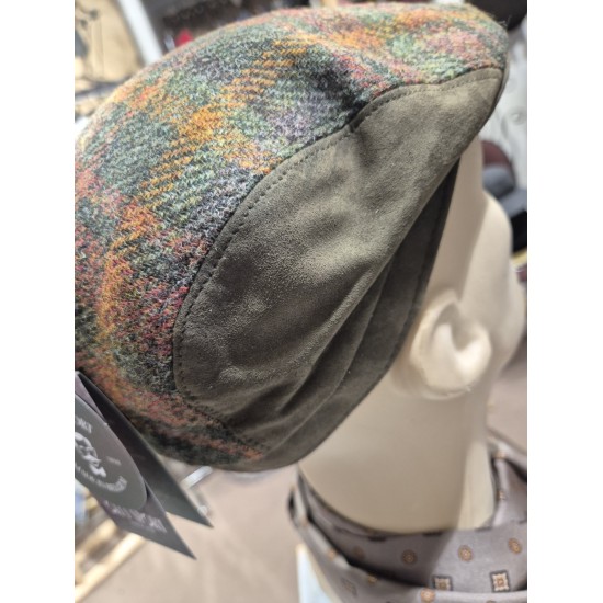 Casquette Suede et Tartan City Sport