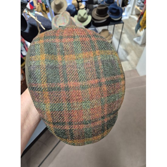 Casquette Suede et Tartan City Sport