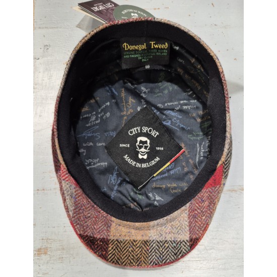 Casquette Tartan Donegal City Sport