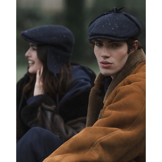 Casquette en laine vierge déperlante Alfonso D'Este