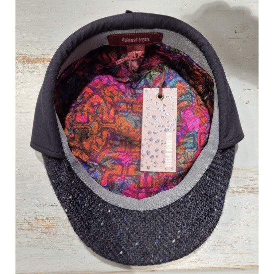Casquette en laine vierge déperlante Alfonso D'Este