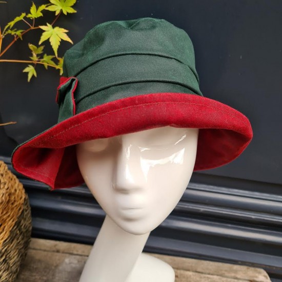 Rain Hat "Forest" by Lilik et Framboise